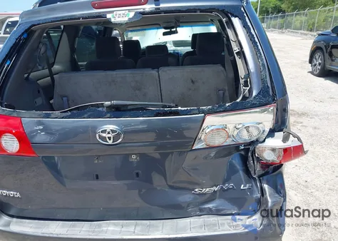 2006 Toyota Sienna Le из США, поврежденный, VIN 5TDZA23C66S423600